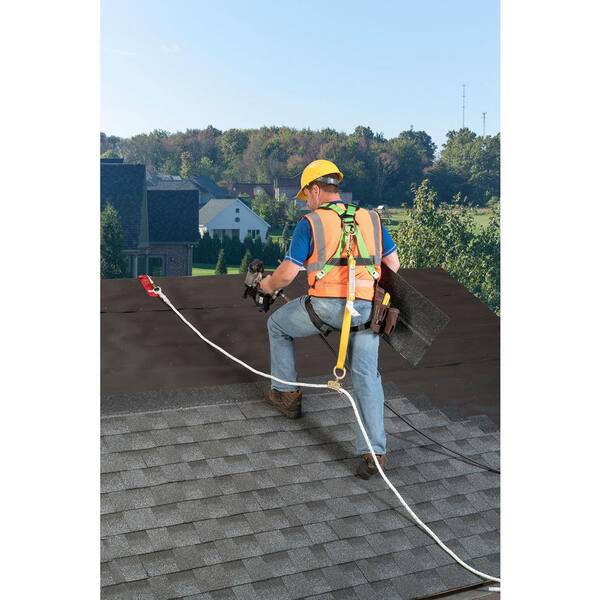 thumbnail image 2 of 5-Point Safety Harness – Yellow – Warehouse, Roofing, Construction Fall Protection – HA003-Yellow 2 of 5