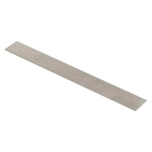 Monolith Caramel Brown 3 in. x 24 in. Matte Porcelain Bullnose Trim (0.46 sq. ft./each)