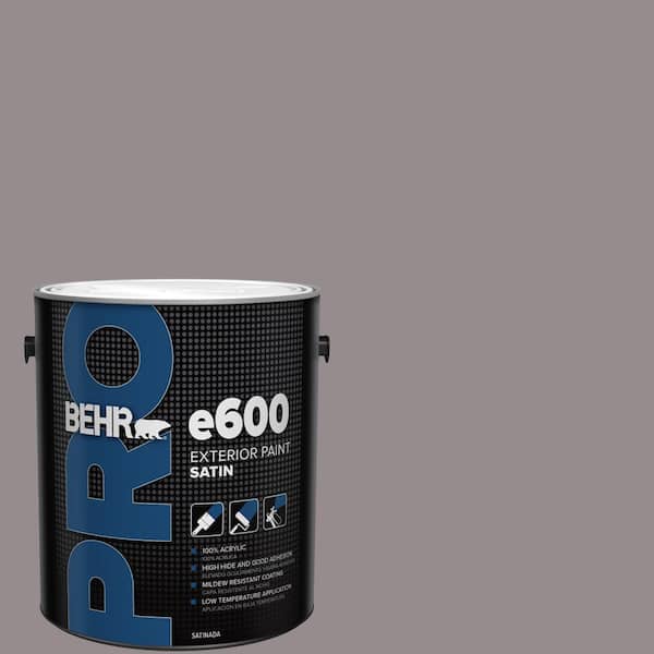 BEHR PRO 1 gal. #T18-03 Graylac Satin Exterior Paint