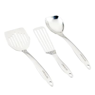 Core Kitchen 10-Piece Onyx Large and Mini Essential Silicone Utensil Set  32530-E - The Home Depot