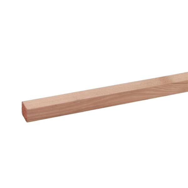 Unbranded 36 in. x 1-1/2 in. Western Cedar Square Baluster