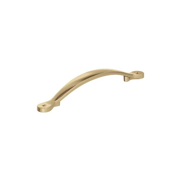 Flynn 5-1/2 in. Satin Brass Drawer Pull