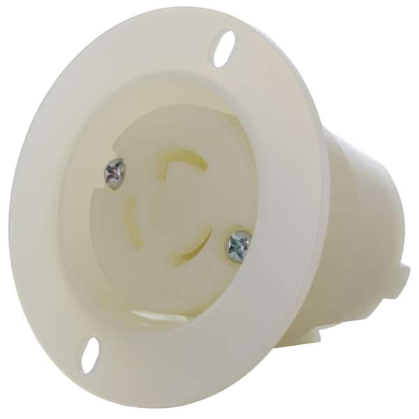 15A 125V L5-15R Flanged Outlet UL and C-UL Listed
