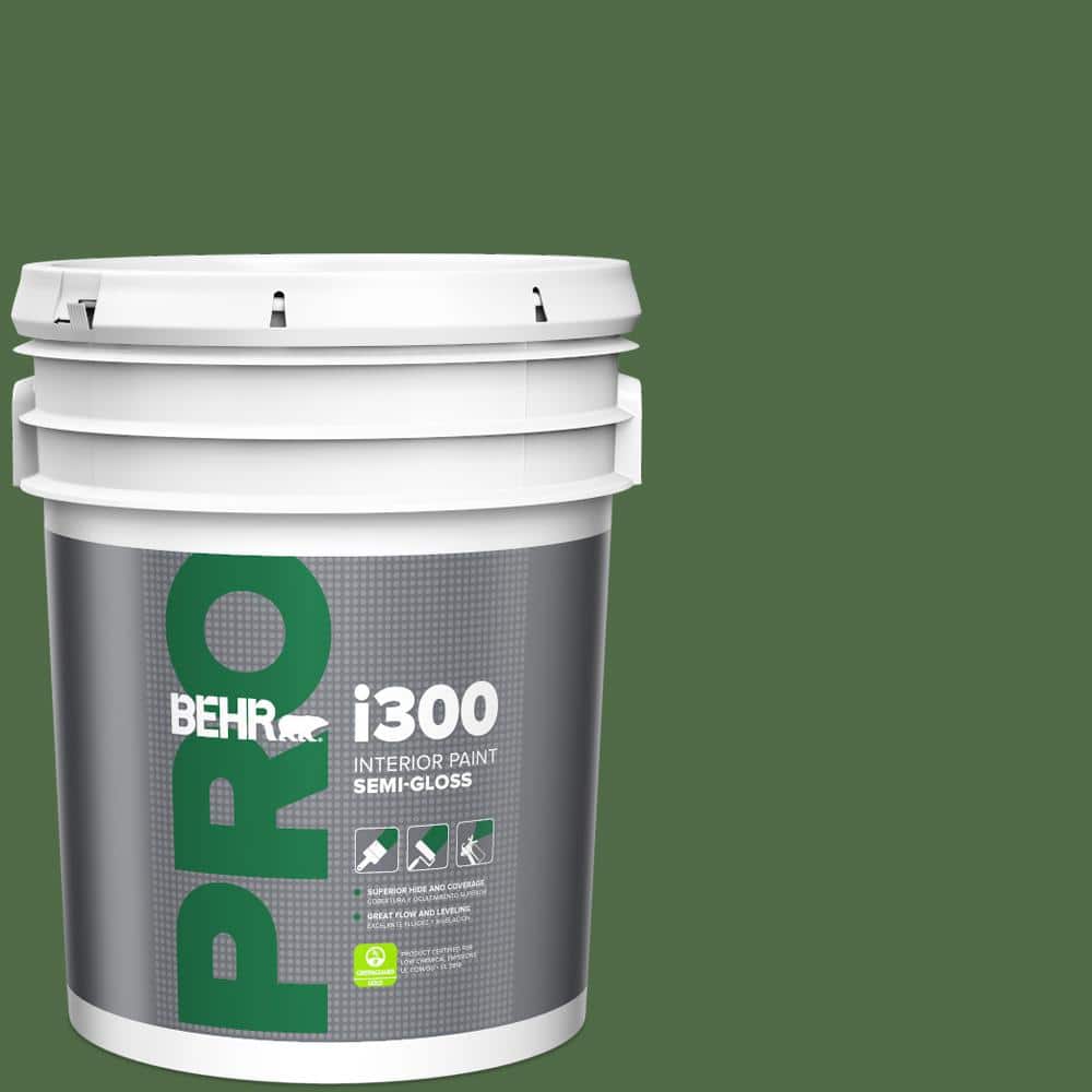 5 gal. #M400-7 Garden Cucumber Semi-Gloss Interior Paint price history on PriceWatchPro