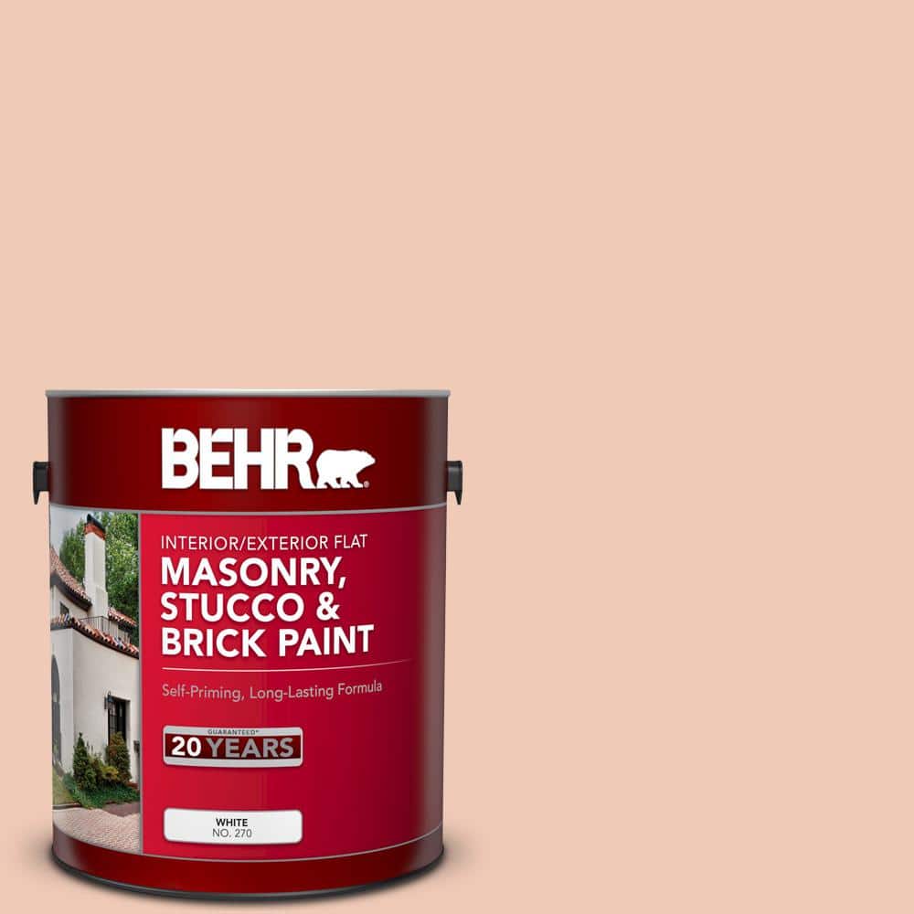1 gal. #M200-2 Fruit Salad Flat Interior/Exterior Masonry, Stucco and Brick
