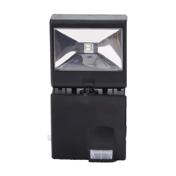 Unbranded Battery Powered Black Motion Sensing LED Outdoor Path Light