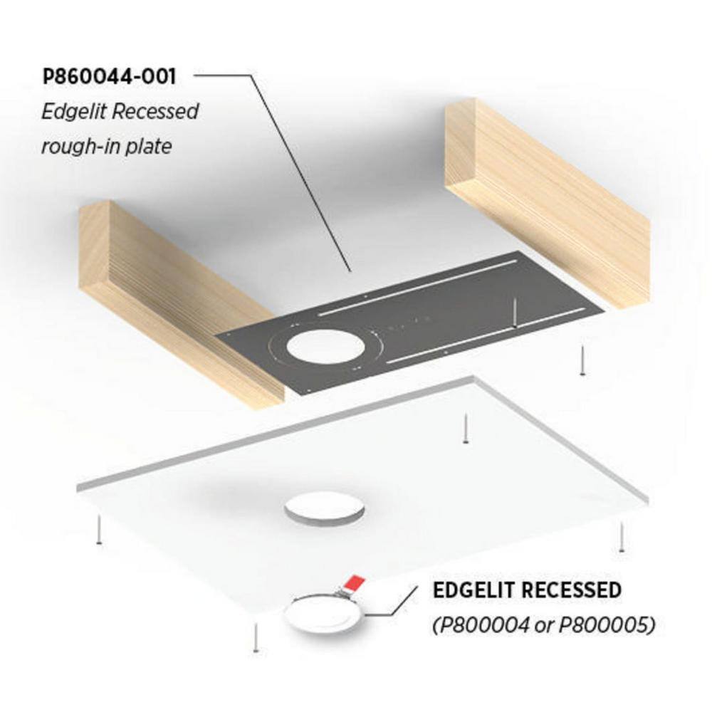 7" Brushed Nickel LED Indoor-Outdoor Recessed Downlight