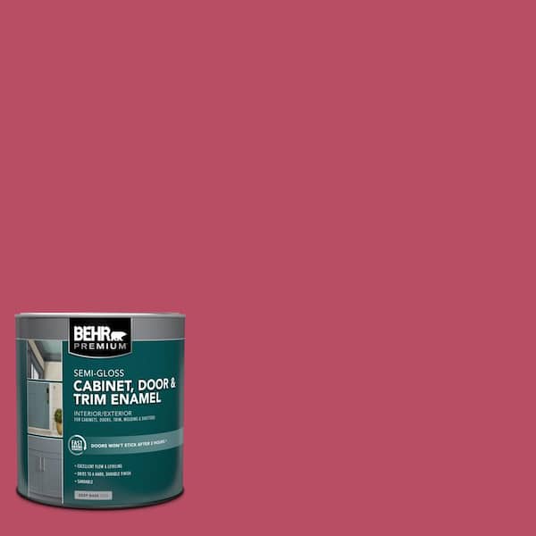 BEHR PREMIUM 1 qt. #P130-7 Glamorous Semi-Gloss Enamel Interior/Exterior Cabinet, Door & Trim Paint