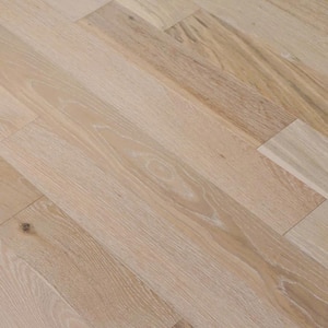 Yosemite Oak 1/2 in. T x 5 in. W Tongue and Groove Wire Brushed Engineered Hardwood Flooring (26.25 sq. ft/Case)