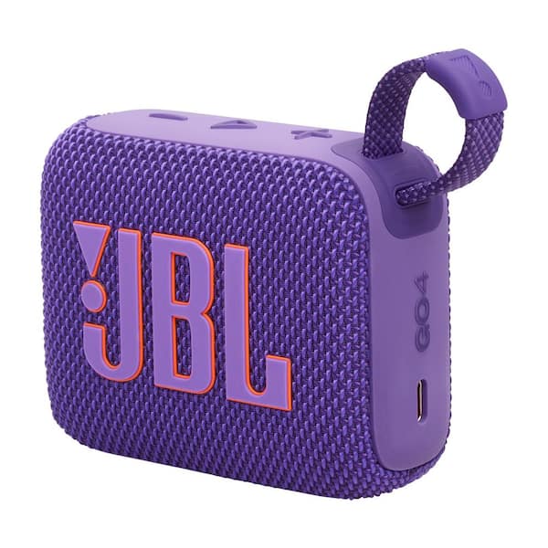 JBL AUTHENTIC ! Charge 4 Bluetooth Speaker factory Re-newed Black /Violet