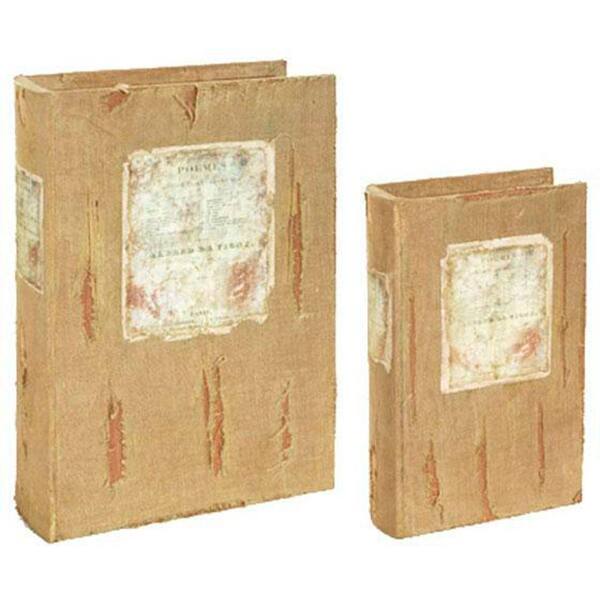 Unbranded Natural Book Boxes (Set of 2)
