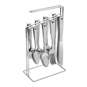 Picadilly 24 pc Flatware Set, Service for 4, Stainless Steel