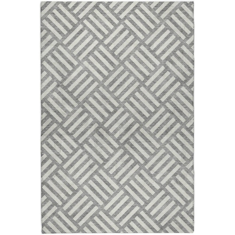 Dream Shag Premium Machine Washable Abstract ADS620 Gray 9 ft. x 12 ft. Area Rug price history on PriceWatchPro