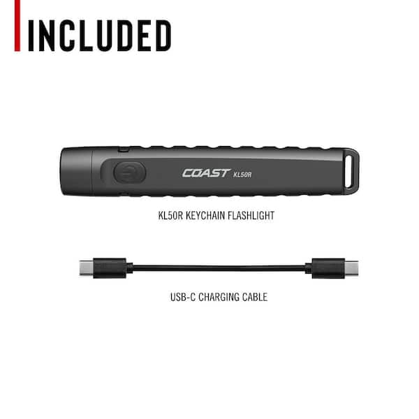 coast rechargeable flashlight charger Charging Cord Type C Cable Compatible with XP11R XPH30R,Goreit,Dsstoc,Unicumoo,Esgofo, Nitecore,RECHOO,BengMxj,GEPROSMA USB C Charging Cable Wall Adapter : Electronics demand environments COAST Flex Charge Dual Power