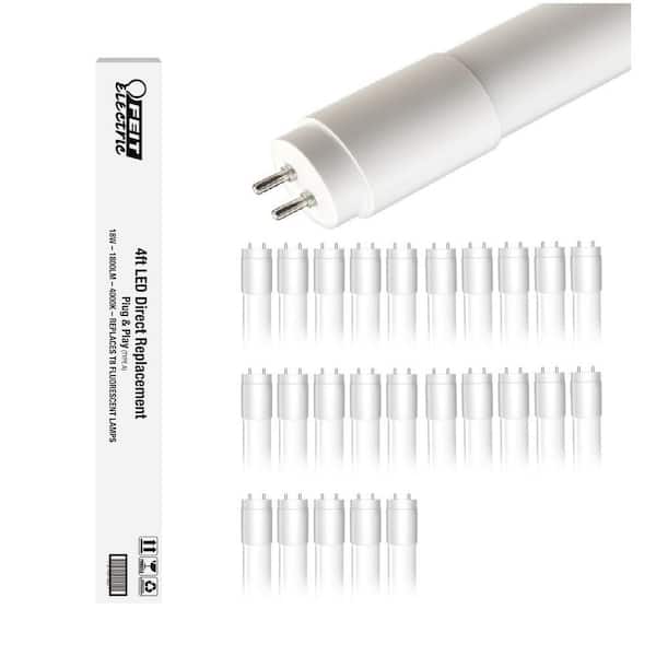 Feit Electric 18-Watt 4 ft. T8 G13 Type A Plug and Play Linear LED