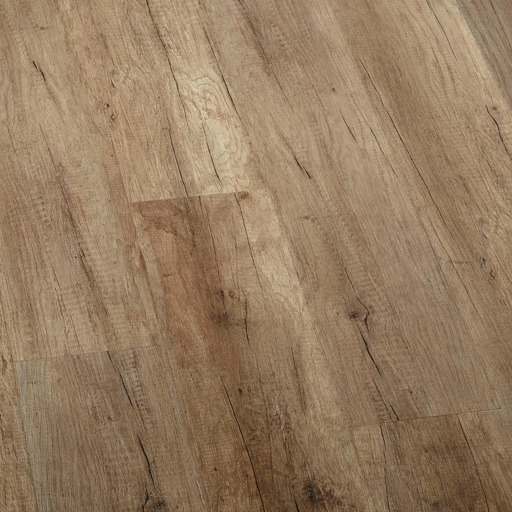 Lifeproof Greystone Oak Water Resistant 12 Mm Laminate Flooring 16 80 Sq Ft Case Hl1314 The Home Depot