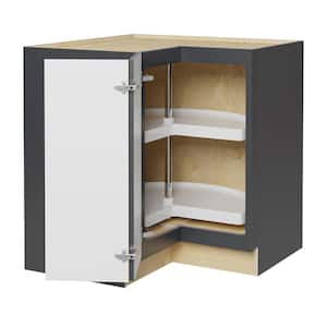 Richmond Venetian Onyx Plywood Shaker Ready to Assemble Lazy Suzan Corner Kitchen Cabinet 33 in W x 21 in D x 34.5 in H
