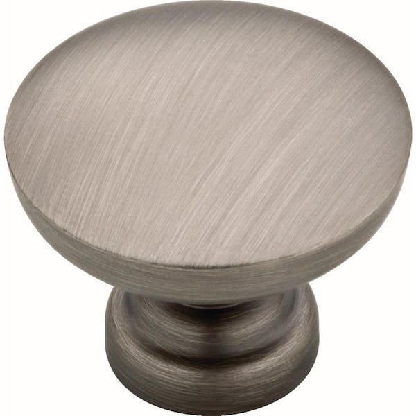Liberty Liberty Essentials 1-3/16 in. (30 mm) Heirloom Silver Round Cabinet Knob