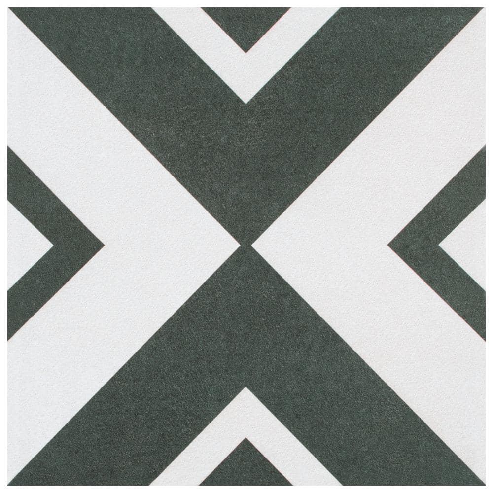 Twenties Vertex 7-3/4 in. x 7-3/4 in. Ceramic Floor and Wall Tile (10.75 sq. ft./Case) price history on PriceWatchPro