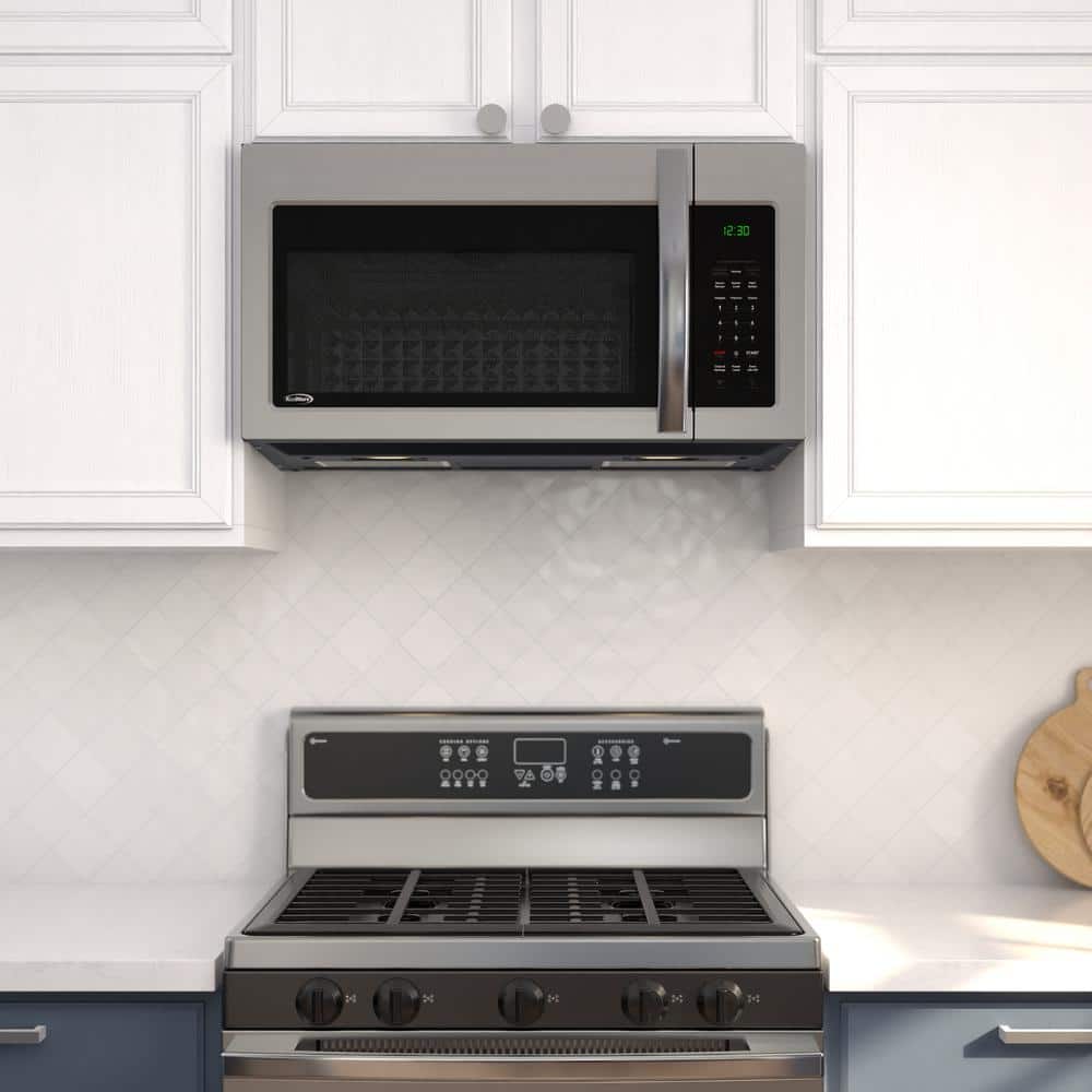 Large Stainless Steel Over-the-Range Convection Microwave Oven