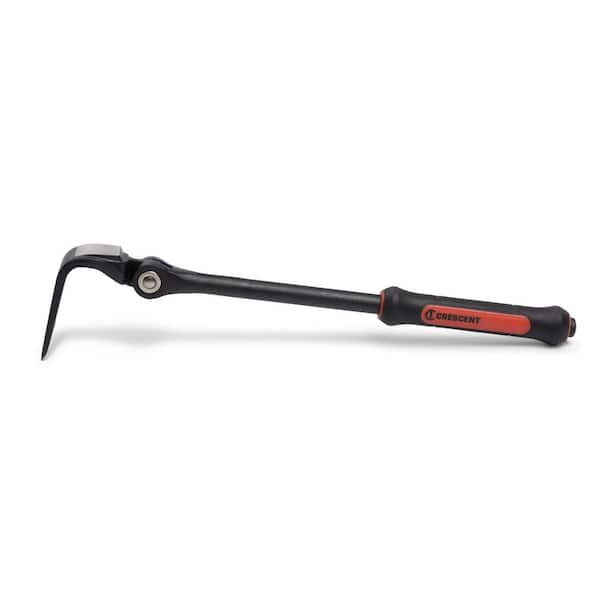 Crescent 18 in. Indexing Head Demo Pry Bar with Grip