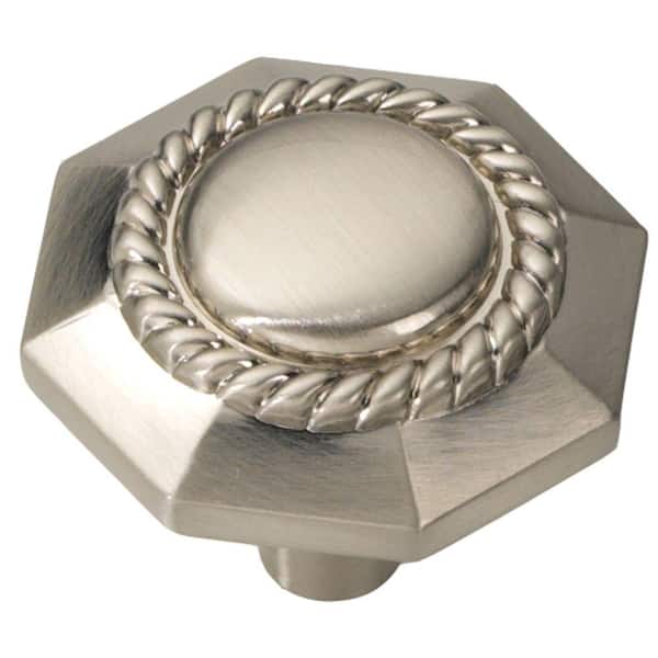 HICKORY HARDWARE Ravel 1-3/16 in. Satin Nickel Cabinet Knob