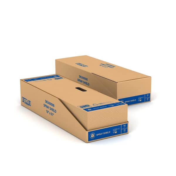 10 in. x 31 in. Cardboard Paint Shield (50-Pack)