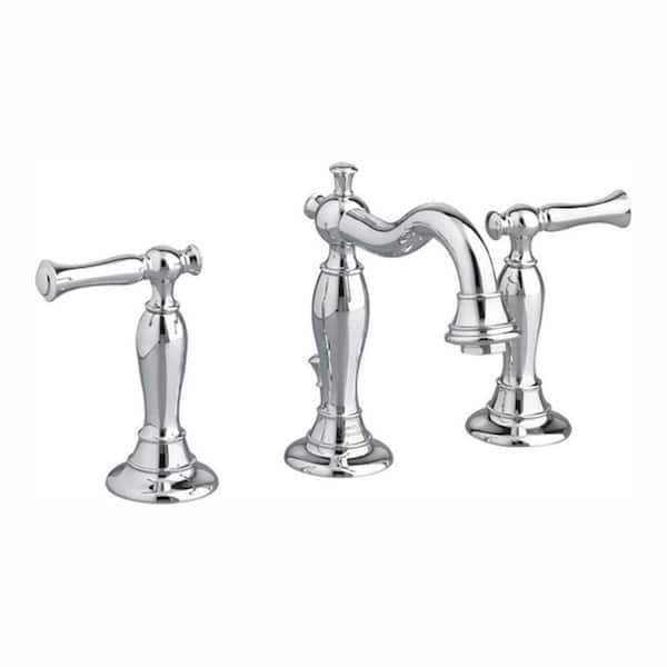 American Standard Quentin 8 in. Widespread 2-Handle Mid-Arc Bathroom Faucet in Polished Chrome
