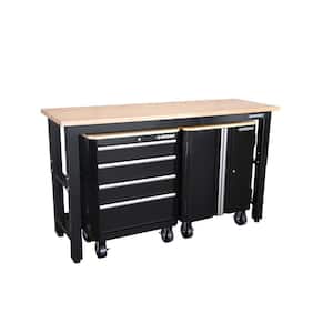 5 in. Caster Kit for Ready-to-Assemble Steel Garage Base Cabinets