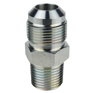 5/8 in. O.D. Flare (15/16-16 Thread) x 1/2 in. MIP Steel Gas Fitting