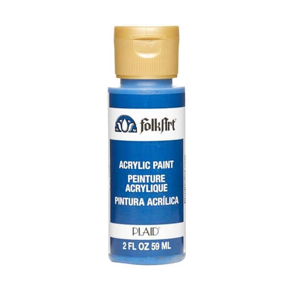 FolkArt 2 oz. True Blue Acrylic Craft Paint