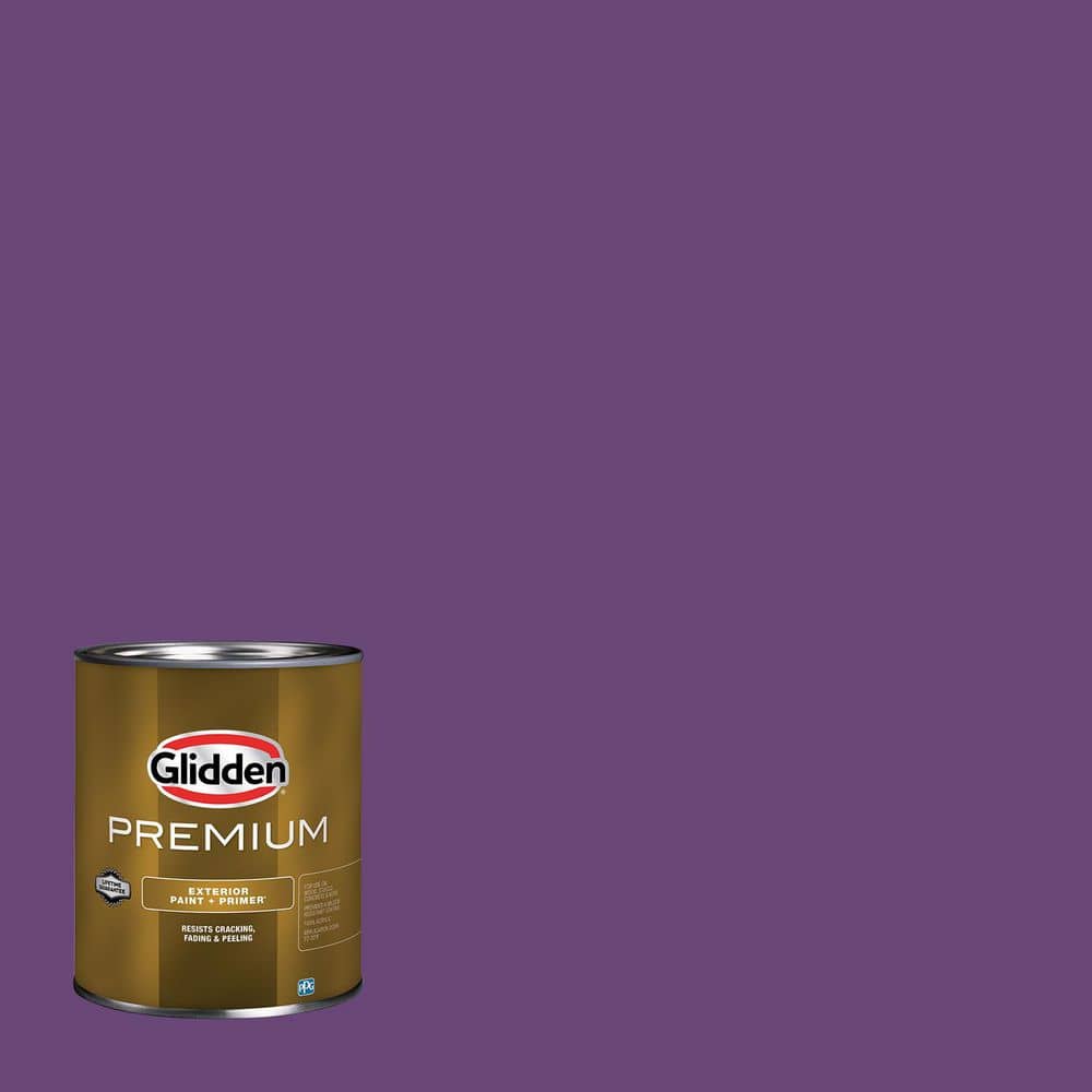 Reviews for Glidden Premium 1 qt. PPG1176-7 Perfectly Purple Flat