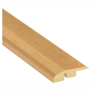 0.625 in. Thick x 2.25 in. Wide X 78 in. Length Walnut Muted Gray Overlap Reducer Molding
