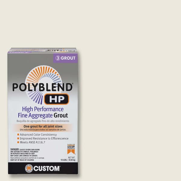 Polyblend HP #381 Bright White 10 lbs. High Performance Fine Aggregate Grout