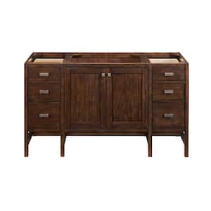 Addison 59.9 in. W x 23.4 in.D x 34.5 in. H Single Vanity without Top in Mid Century Acacia