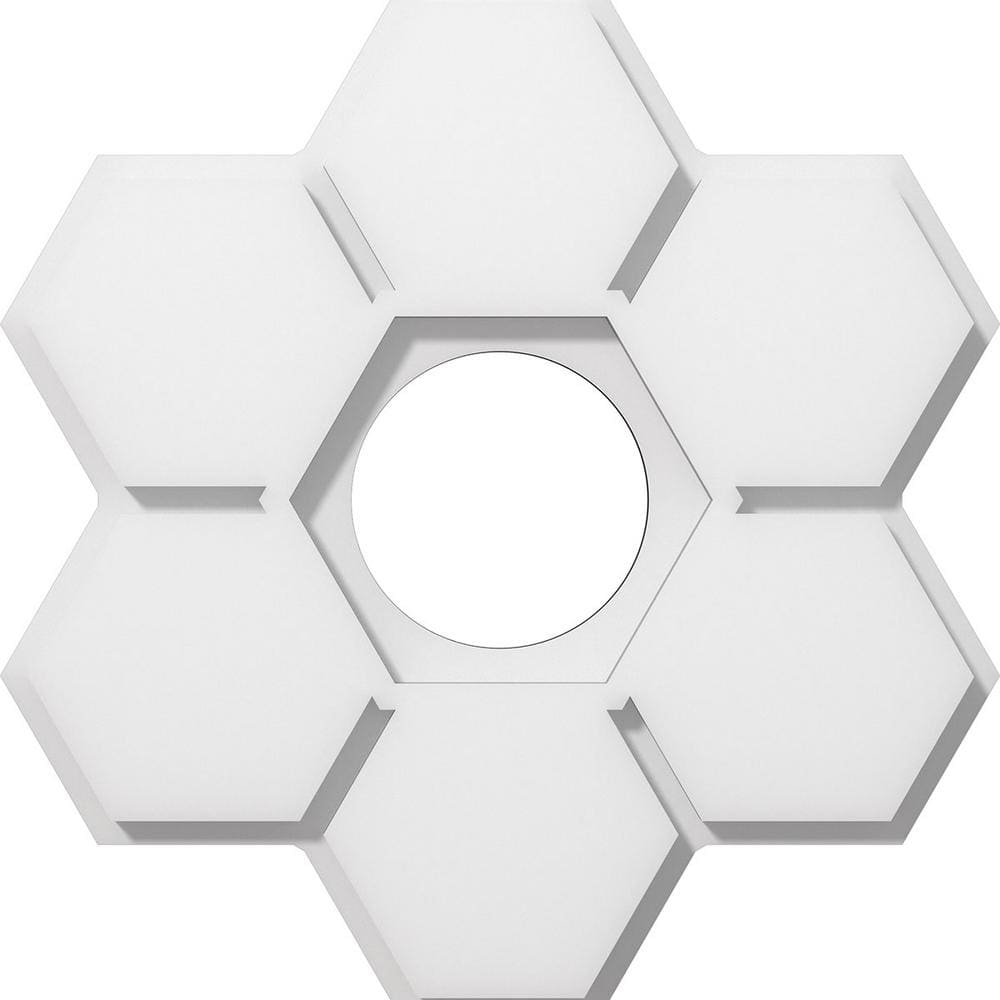 1 in. P X 4-3/4 in. C X 14 in. OD X 4 in. ID Daisy Architectural Grade PVC Contemporary Ceiling Medallion price history on PriceWatchPro