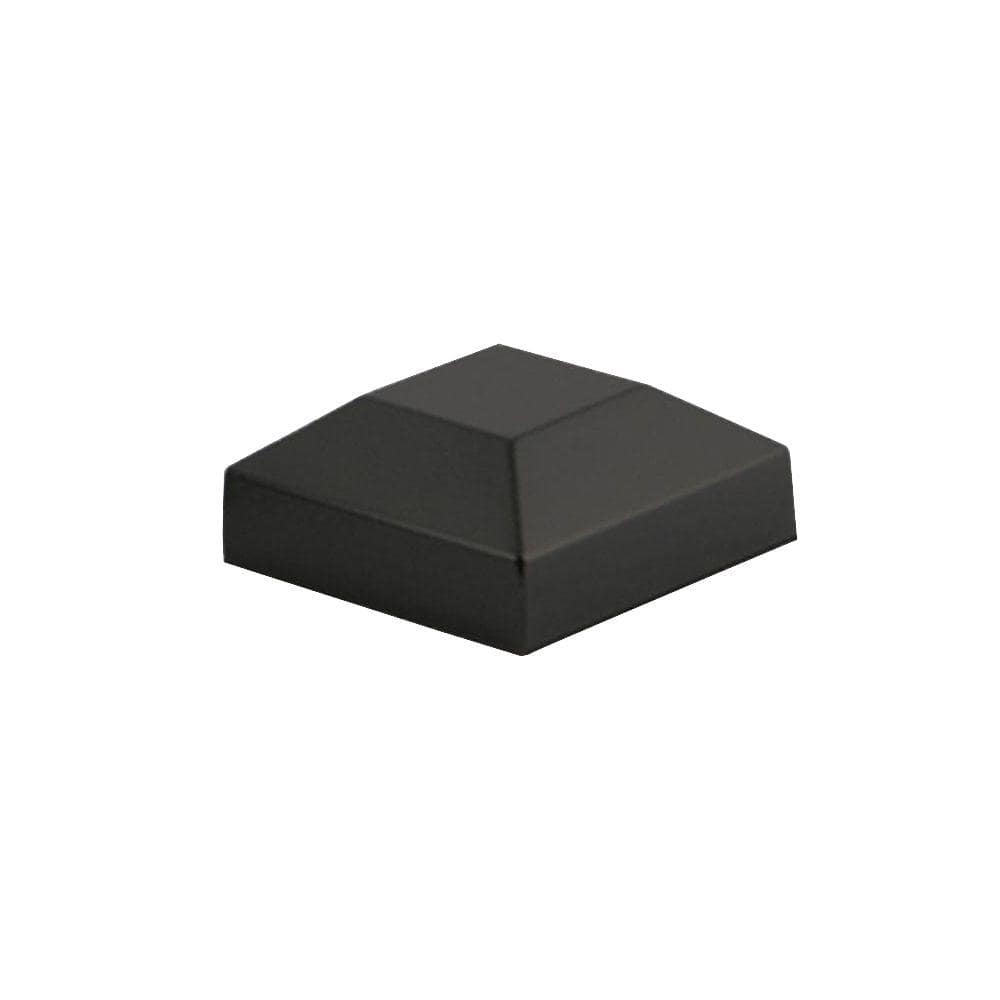 Black Aluminum Flat Fence Post Replacement Cap price history on PriceWatchPro