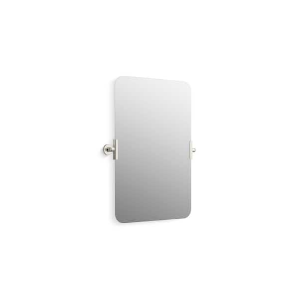 Casita By Studio McGee 29.5 in. H x 22.8 in. W Rectangular Framed Wall Mount Bathroom Vanity Mirror in Polished Nickel