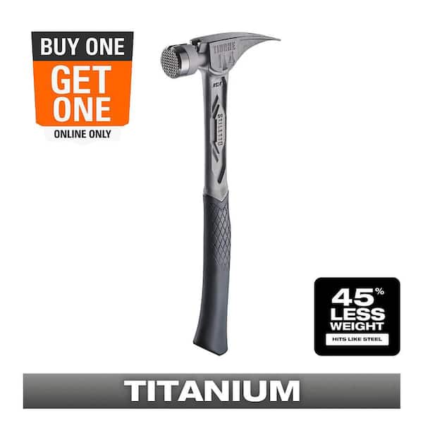 14 oz. TiBone Milled Face with Curved Handle