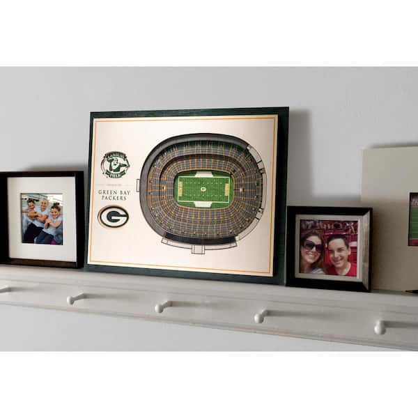 : YouTheFan NFL Green Bay Packers 3D StadiumView Coasters - Lambeau  Field : Sports & Outdoors