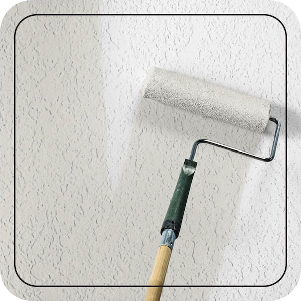 5 gal. #MS-87 Dove Gray Satin Interior/Exterior Masonry, Stucco and Brick Paint