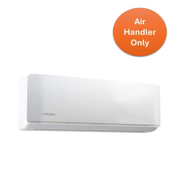 DIY 12000BTU 1-Ton Wall Mount Mini Split Air Handler Only w/25 ft. DIY Comm Cable, Remote and Smart Control 208/230-Volt