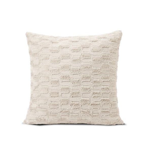 THE NORTHWEST GROUP HGTV Art Deco Brushed Faux Fur Pillow