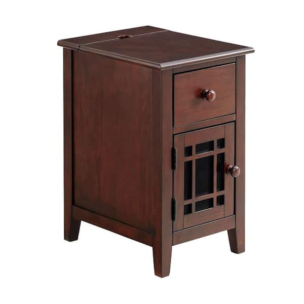 Picket House Furnishings Kian Side Table in Espresso
