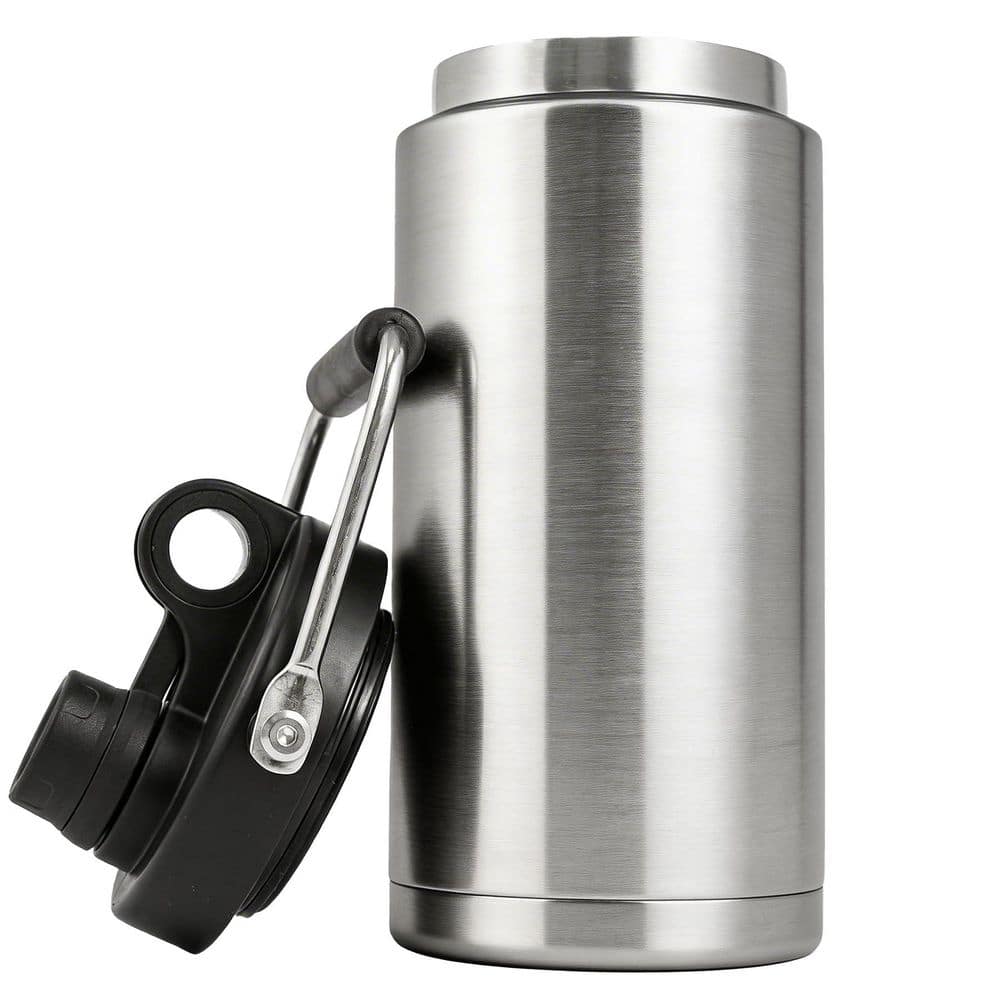 64 oz. Stainless Steel Insulated Water Bottle with Handle, Large Double Vacuum Water Bottle for Hot & Cold Drinks price history on PriceWatchPro