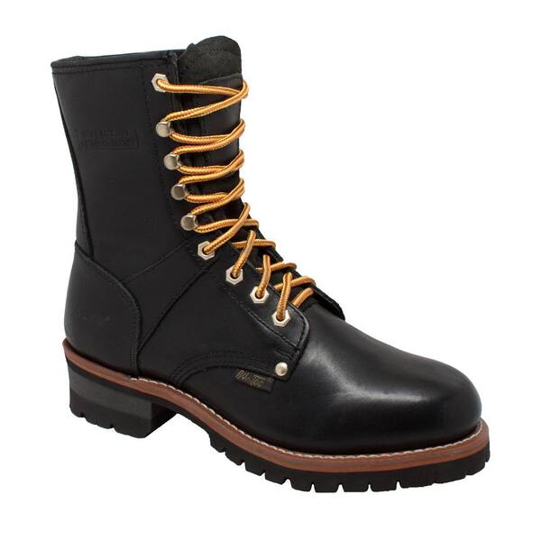 black boots size 14