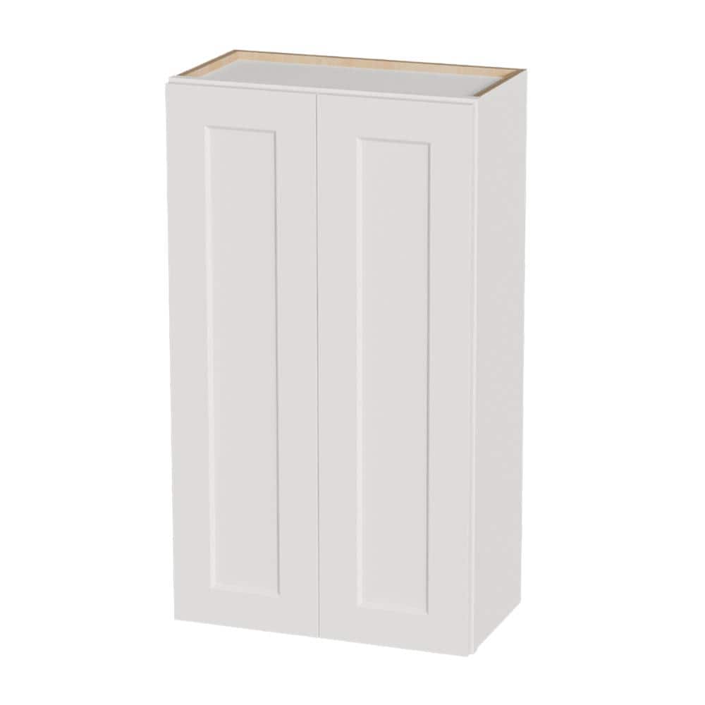 24 in. W x 12 in. D x 42 in. H Wood Ready to Assemble Wall Kitchen Cabinet in White with Adjustable Shelves price history on PriceWatchPro