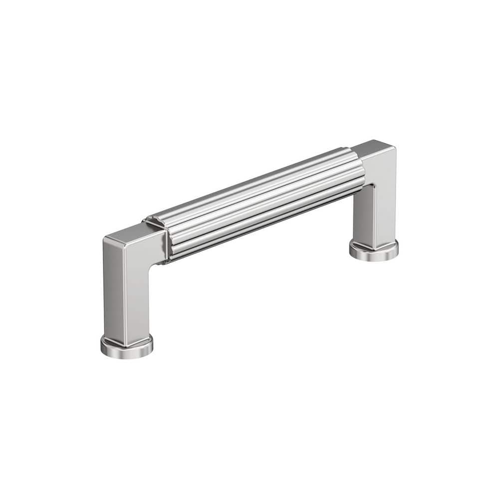 Ballard 3-3/4 in. (96 mm) Center-to-Center Polished Chrome Bar Cabinet Pull price history on PriceWatchPro
