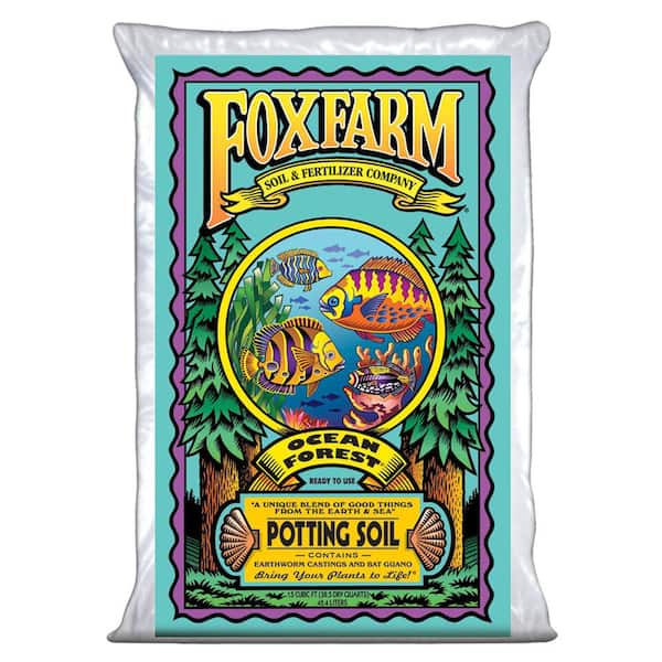 FOXFARM Ocean Forest 40 lbs. 6.3-6.8 pH Plant Garden Potting Soil Mix