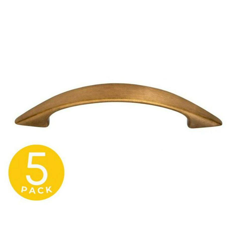 3 in. (76 mm) Center-to-Center Decorative Die-Cast Zinc Drawer Pull in Antique Brass (5-Pack) price history on PriceWatchPro